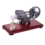 Aibecy Retro stiilis kuuma &otilde;huga Stirlingi mootoriga mootor hooratta disainiga hariv m&auml;nguasi elektrigeneraator &otilde;petajale Stirling Engine Kkit