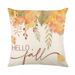 2022. aasta uus t&auml;nup&uuml;ha padjakate Padjap&uuml;&uuml;r Thanksgiving Pumpkin Linen Print Throw Padjap&uuml;&uuml;r Elutoa Diivan Padjapadja kate A-(45x45cm)