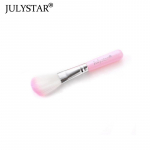 Julystar 1 tk Beauty Pink Stippling Single Blush meigipintsel algajale Lihtne kasutada kaasaskantav meigit&ouml;&ouml;riistade pintsel 1 pcs