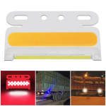 Veoauto COB k&uuml;ljevalgusti 10 tk/komplekt LED-suunatuled &uuml;liheledad 24V 42 LED signaallamp autotarvikud kollane