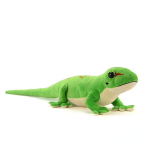 Hiiglaslik P&auml;evageko K&otilde;rge Truudus Anime Armas Majaloom Kaelkjas Pehmem&auml;nguasi Phelsuma Pehmed M&auml;nguasjad Elutruu Loomade Simulatsioon T&auml;idisnukk M&auml;nguasi 1PCS