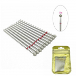 10 tk/pakk K&uuml;&uuml;nepuuritera poleerija Teemantk&uuml;&uuml;nepuurid P&ouml;&ouml;rdotsakud elektrilise manik&uuml;&uuml;ri masina frees-freesiga k&uuml;&uuml;nepuurid FD35