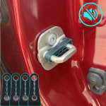 Ukseluku puhvri siiber Nissan Qashqai X-Trail Tiida Juke Note Rogue NV200 Murano kurtide krigiseva m&uuml;ra tihendi korgi summuti must