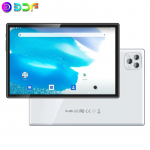 BDF Uus 10,1-tolline karastatud klaasist tahvelarvuti kaheksatuumaline 8 GB RAM 256 GB ROM Android 12 Google Play Dual 4G LTE telefonik&otilde;ne tahvelarvuti 10.1 valge