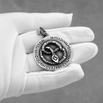 Vintage Vikings Ouroborose kaelakee meeste roostevabast terasest p&otilde;hjamao Odin Rune ripats kaelakee mood amulett ehted kingitus