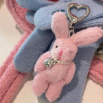 Bunny Phone Chain Ins Punk Armas v&otilde;tmehoidja Y2K Ehted Armas v&otilde;tmehoidja roosa