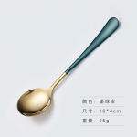 304 toidukvaliteediga roostevabast terasest lusikas pika varrega j&auml;&auml;tis tee kohvi lusikad segamine &uuml;mmargused kulbid lauan&otilde;ud k&ouml;&ouml;gibaari t&ouml;&ouml;riistad 01