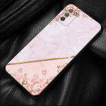 &Uuml;mbris Xiaomi Poco X3 Nfc X3 M3 Pro X3 F3 Gt F1 kate jaoks Mi 11t 10t Pro 9t 11 Note 10lite Civi Rose Pink Purple Bling Muster For Poco X3 NFC