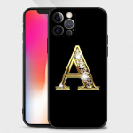 Alphabet Letter telefoni&uuml;mbris Apple Iphone 14 13 12 11 Pro Max 13 12 Mini Xs Max Xr X 7 8 Plus 6 6s Silicon Shell Cover jaoks For iPhone 6 6S Plus