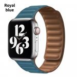 2023. aasta uus nahklink Apple'i kellarihmale 49mm 44mm 40mm 41mm 45mm 42mm 38mm Magnetic Loop k&auml;ev&otilde;ru iWatch seeria 3 5 4 SE 6 7 8 Ultra 49 mm rihm 38mm/40mm/41mm