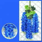 12 TK/KOMPLEKT Kunstlilled siidist Wisteria viinapuu ripplill pulmaaia jaoks Lilleline DIY elutoa kontorikaunistus 6Pcs