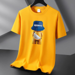 Seljakott Karu 10 v&auml;rvi Puhas puuvillane T-s&auml;rk Meeste &Uuml;markaelus l&uuml;hikeste varrukatega avara T-s&auml;rk suur suurus S-6XL S heleroheline v&auml;rv