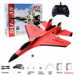 SU35 RC lennuk FX620 kaugjuhtimispuldiga purilennuk EPP vahtplastist RC lennuk koos LED-valgustusega laste m&auml;nguasjadele punane