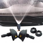 2tk auto klaasipuhasti pesuri pihustusotsik Mitsubishi Asx Lancer 10 9 Outlander EX Pajero Sport Eclipse Carisma jaoks