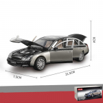 1/24 Scale Benz 62S Diecast automudeli m&auml;nguasi, tagasit&otilde;mmatav m&auml;nguasi koos heli ja valgusega lastele V&auml;ikelaste poiste t&uuml;drukute kingituste kollektsioon 1/24-22x8x6cm must/h&otilde;be