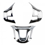 3 tk / komplekt auto rooliratta kaunistuse katte kleebis sobib Peugeot 2008 208 308 2014-2018 Bright
