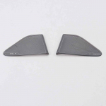 Tesla Model 3 jaoks 2 tk esi- ja tagaukse valjuh&auml;&auml;ldi katte sisemus Tesla kaunistus Auto interj&ouml;&ouml;r The back door black