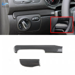 Auto Tarvikud S&uuml;sinikkiust Mustriga Interj&ouml;&ouml;ri Keskpaneeli Armatuurlaua Paneeli Liistud Katte Trimm VW Golf 6 MK6 GTI jaoks A