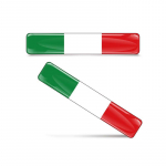 3D-peegeldav riigilipu kleebis Mootorrataste tarvikud Autokleebis Briti Itaalia USA Prantsusmaa Venemaa Hispaania Brasiilia Saksamaa T&scaron;iili Italy