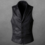 Moodne meeste vabaaja &auml;rivest Slim Fit n&ouml;&ouml;pidega bleiservest S