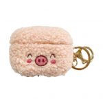 K&otilde;rvaklappide padja tikitud t&auml;ieliku kaitsega Bluetoothiga &uuml;hilduv pehme k&otilde;rvaklappide kate AirPods Pro jaoks for AirPods 3 roosa