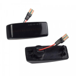 2tk D&uuml;naamiline merevaigukollane LED k&uuml;ljemarker vilkur suunatuled Mercedes jaoks Benz CES SL CLASS W201 190 W202 W124 W140 Dynamic Smoked Black