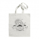 Vintage Demon Eye Graphic Print Shopper kott Harajuku Suure mahutavusega kandekott l&otilde;uendist kott Mood vabaaja naiste &otilde;lakott k&auml;ekott 24*26cm
