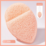 Naturaalne kooriv n&auml;opesuvahend n&auml;opuhastusvahend Flutter Sponge Deep Remover To Black Headband Cosmetic Sponges n&auml;opuhastusvahend lilla