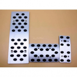 Car Accessories 3 PCS AT Non slip Fuel Brake Foot rest Pedals Set For Honda Civic 9 Gen 9TH 2011 2012 2013 2014  With