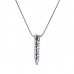 Anime Konoha s&uuml;mbol Hokage Kakashi Uzumaki Boruto Cosplay kaelakee S925 h&otilde;beripats ehted kaunistused aksessuaarid necklace