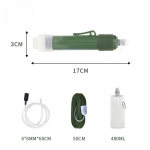 &Otilde;ues elluj&auml;&auml;mise p&auml;&auml;stmine Piknik otsene joogivesi s&uuml;sinikkiust v&auml;ljas h&auml;daolukorras Tarvikud kaasaskantavad Mini matkavesi Filter &Otilde;leveepuhasti