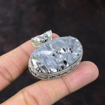 Shungite t&ouml;&ouml;tlemata ripats Ehtne kalliskiviga ehted 925 sterlingh&otilde;bedast ripats K&auml;sit&ouml;&ouml;ehted Vintage ripats Kingitus t&uuml;drukule Statement ehted