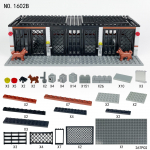 MOC 1602B Scorpion Cave vangla raku v&auml;ikeste osakeste ehitusplokkide kana traat puuri m&auml;nguasjade komplekt