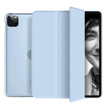 Funda IPad Pro 11 &uuml;mbrisele PU nahast kolmeosaline alus arvuti k&otilde;va p&otilde;hjaga pehme servadega nutikas kaas IPad 10.2 &uuml;mbrisele 10.5 9.7 jaoks Air 2 9.7 2014 sinine