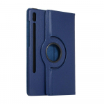 360 p&ouml;&ouml;rlev tahvelarvuti&uuml;mbris Samsung Galaxy Tab S7 FE S7 S8 S9 Plus 12,4-tolline &uuml;mberp&ouml;&ouml;ratav aluse kate Samsung Tab S8 S9 Ultra A9 Plus nahk&uuml;mbrisele Tab S8 Plus 12.4inch tumesinine v&auml;rv
