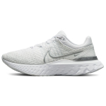 Nike React Infinity Run Flyknit 3 valged metallist h&otilde;bedased naiste tossud, puhas plaatina DD3024-101 36