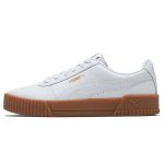 Puma Carina nahast valged kummitalaga naiste tossud 370325-07 36