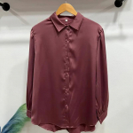 &Auml;&auml;dikhappe s&auml;rk naiste rev&auml;&auml;riga avara pluusiga naiste satiin &uuml;hev&auml;rvilised pikkade varrukatega s&auml;rgid One Size