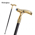 Kraana jalutuskepp Sinine kalliskivi mood Dekoratiivne jalutuskepp Gentleman Elegantne Cosplay jalutuskepi nupp Crosier 93cm