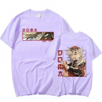 Jaapani anime Demon Slayer Douma Graafilise tr&uuml;kiga T-s&auml;rk Unisex Unisexga Kimetsu No Yaiba Harajuku Suured T-s&auml;rgid T&auml;navar&otilde;ivad 2XL