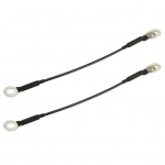 Suurep&auml;rane tagaluugi tugikaabel, PVC-koormuslaager, mida on lihtne kaasas kanda must