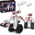 MOLD KING 15082 robotiga valmistatud m&auml;nguasja STEM projekt, sobib lastele vanuses 6-10, 8-12 aastat ja vanemad kolm &uuml;hes kaugjuhitavas autos