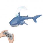 Smart Rc Shark vaal Pihustusveem&auml;nguasi Kaugjuhitav paadilaev Allveelaev Robotid Kalad Elektrilised m&auml;nguasjad lastele Poistele beebidele sinine