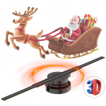 PD42 3D hologramm projektor reklaamkuva ventilaator seinale paigaldatav pleier 3D palja silmaga HD LED foto US Plug