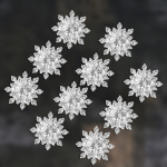 10 lameda seljaga kaunistusega v&auml;ljal&otilde;igete albumi nupp prossi&uuml;mbrise jaoks, pruudi juuksekiibi k&auml;sit&ouml;&ouml;klamber h&otilde;be