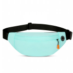 Unisex v&ouml;&ouml;kott Rinnakott Crossbody kott Hip Waist Pack V&ouml;&ouml; rahakott Canvas sinine