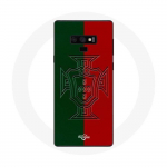 Samsung Galaxy Note 9 &uuml;mbris portugal logo roheline ja punane