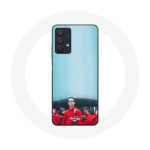 &Uuml;mbris Samsung Galaxy A32 5G La casa de papel Berlin Rio ja Tokyo sinise taustaga