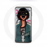 &Uuml;mbris Samsung S9 plus Squid Game Kang Sae Byeok seeria jaoks