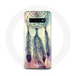 &Uuml;mbris Samsung Galaxy s10 edge jaoks V&auml;rviline unen&auml;op&uuml;&uuml;dja ​​pruun